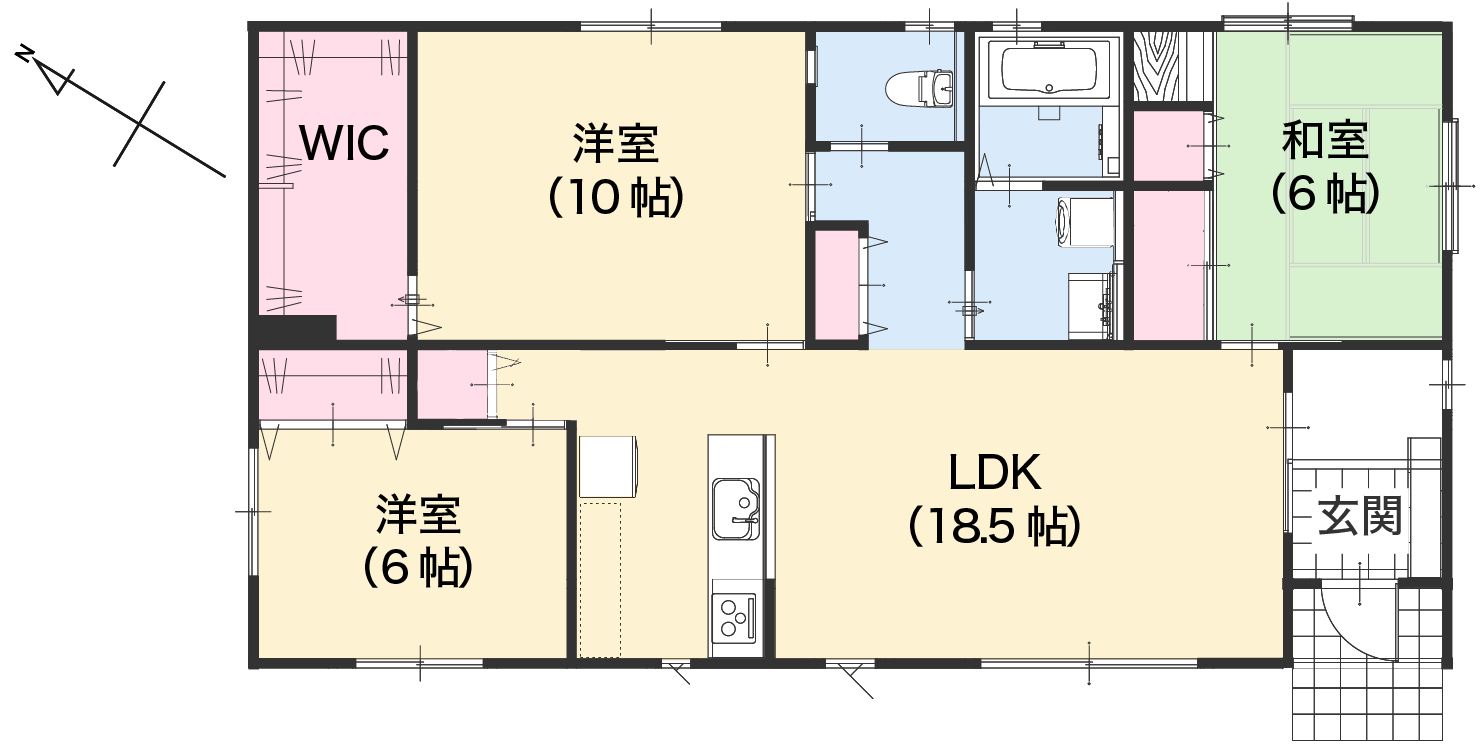 間取りF1